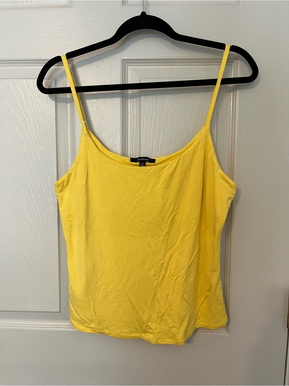#158 Ambiance Yellow Spaghetti Strap Camisole